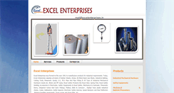 Desktop Screenshot of excelenterprises.in