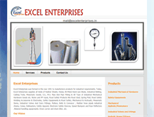 Tablet Screenshot of excelenterprises.in